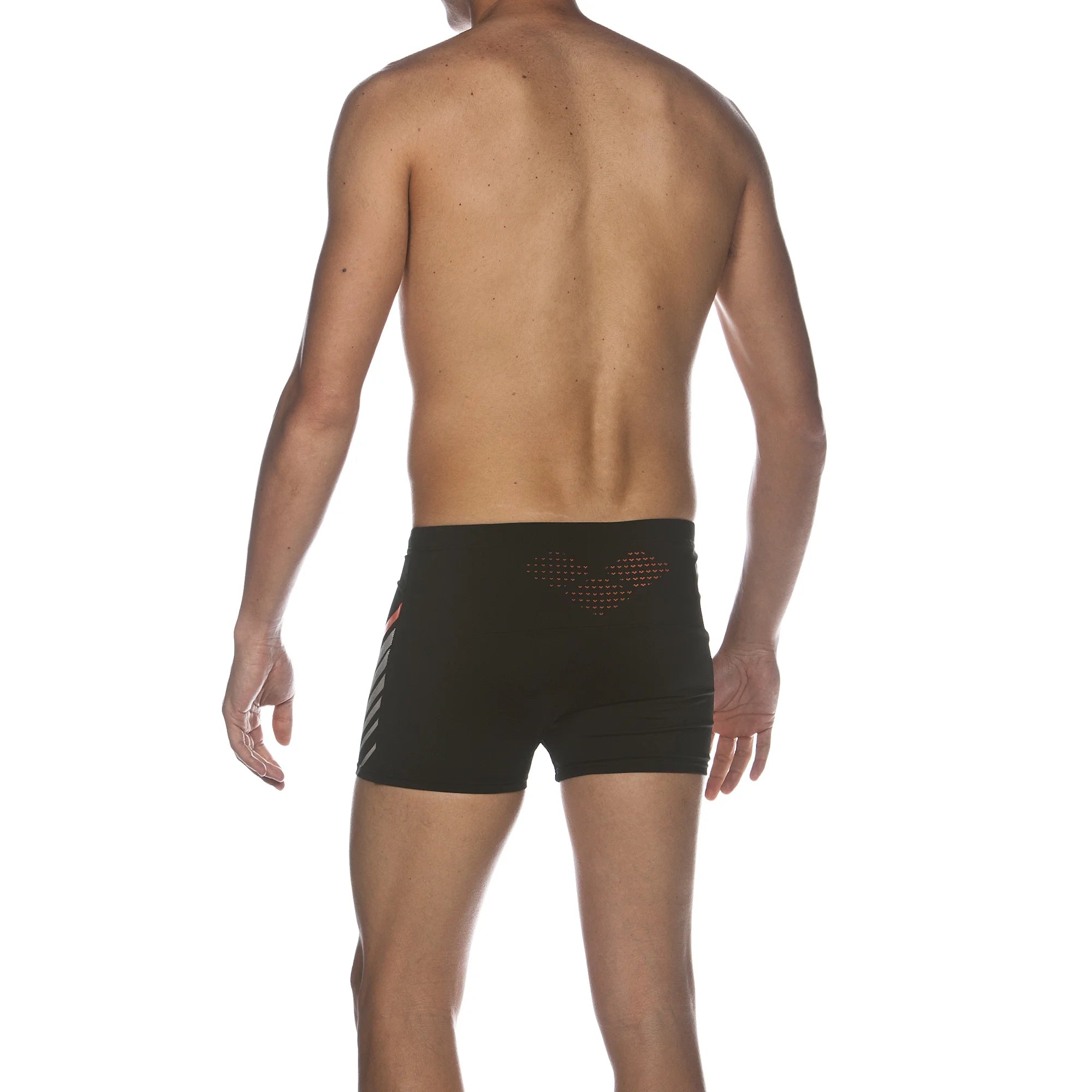Arena Men Training Swim Shorts Myre Black Mango 27cm