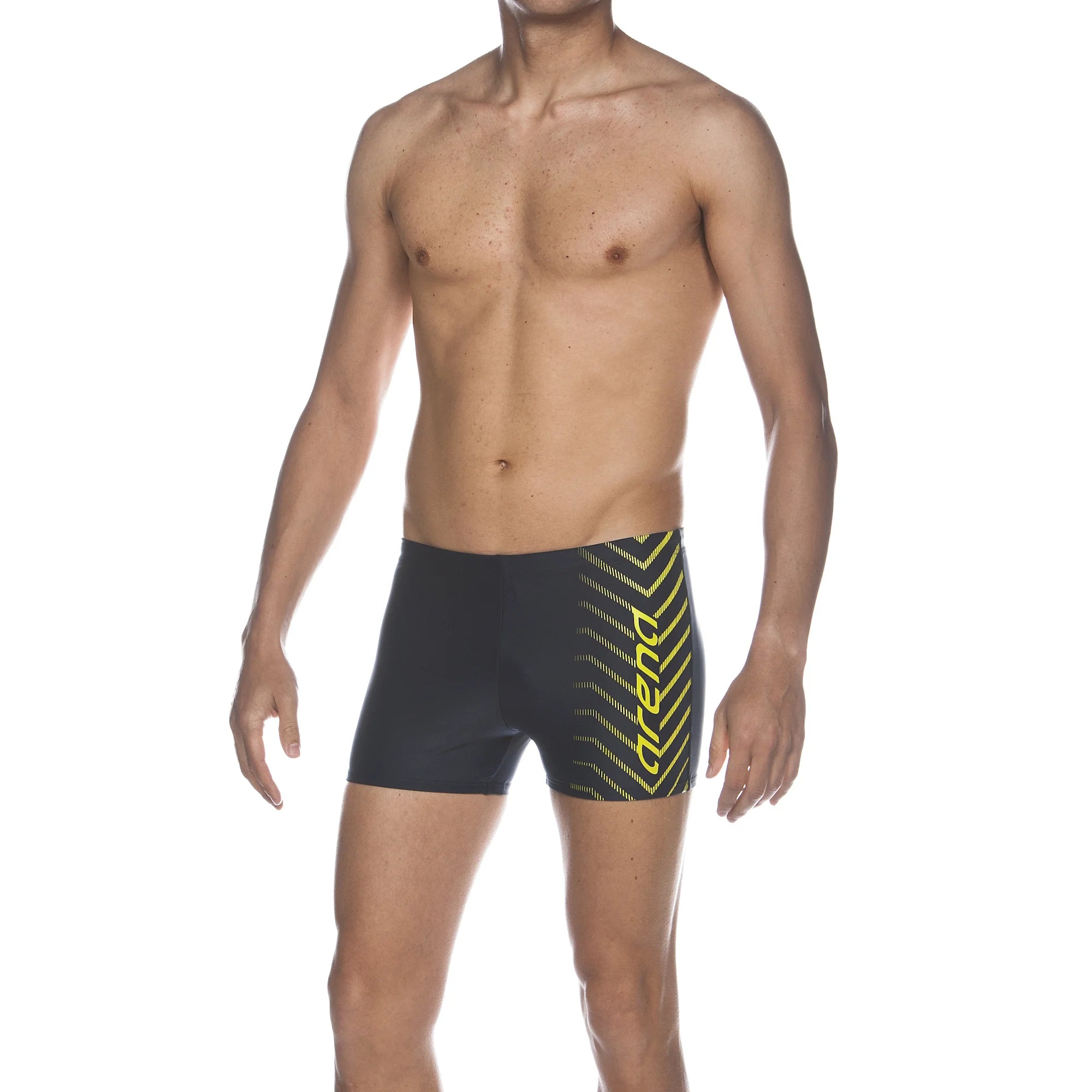 Arena Men Training Swim Shorts Osterland Navy Soft Green 27cm