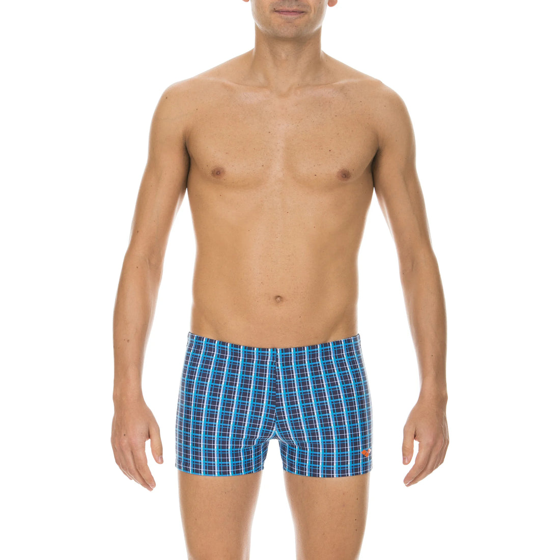 Arena Men Training Swimwear Short Printed Check Length 23cm Last Piece