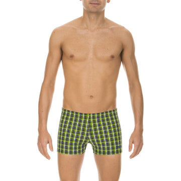 Arena Men Training Swim Shorts Printed Check 23cm