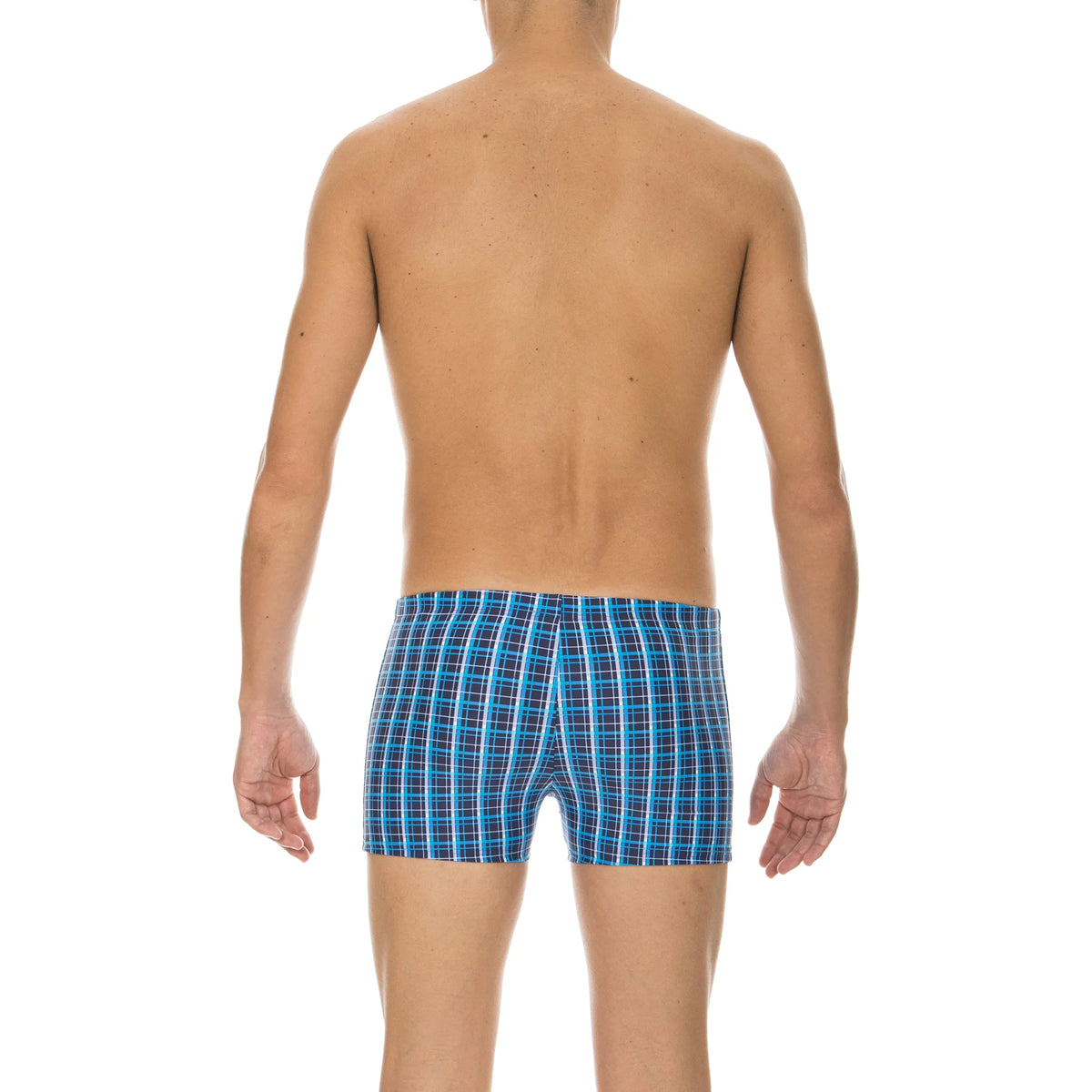 Arena Men Training Swim Shorts Printed Check 23cm