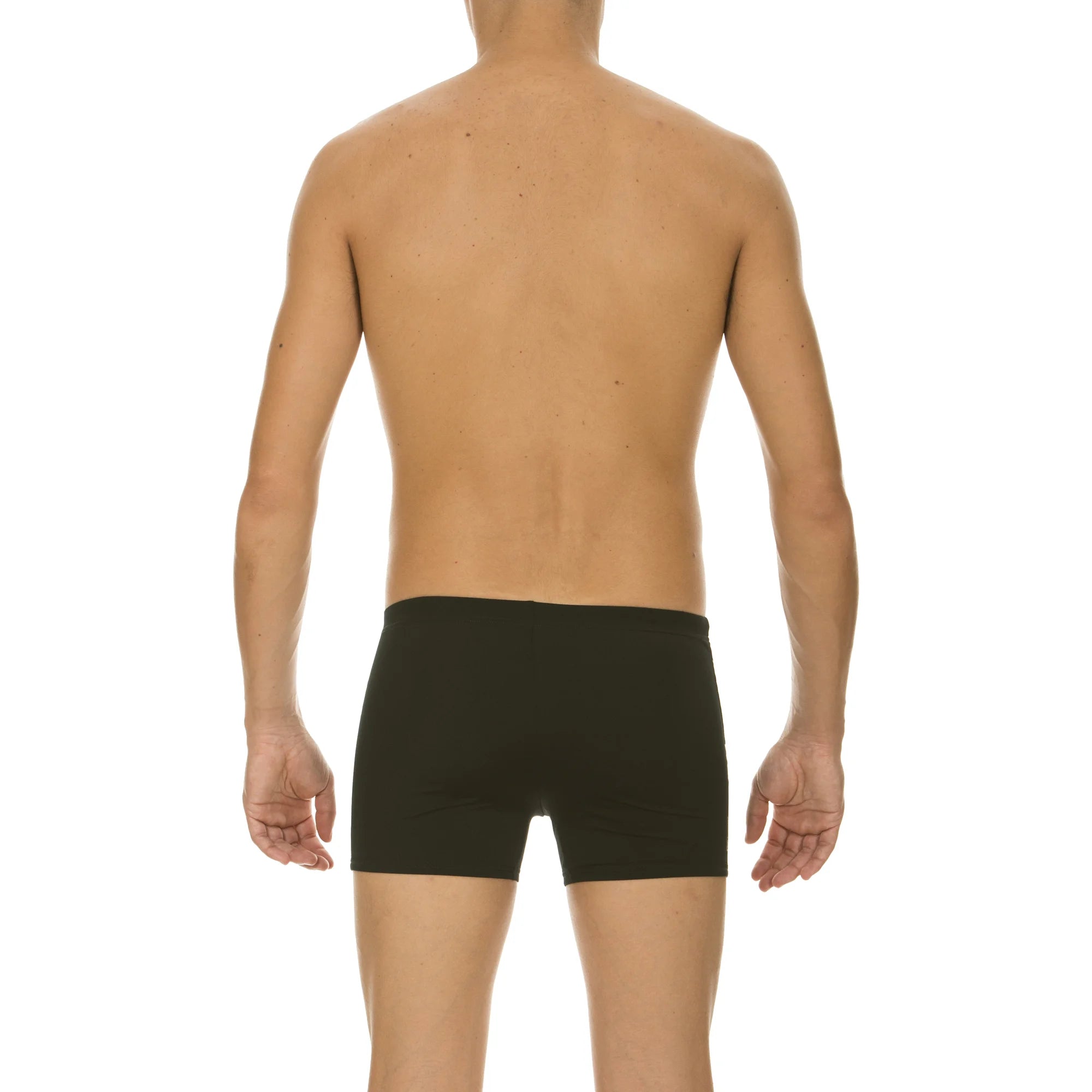 Arena Men Training Swim Shorts Wheelie Black Red White 27cm