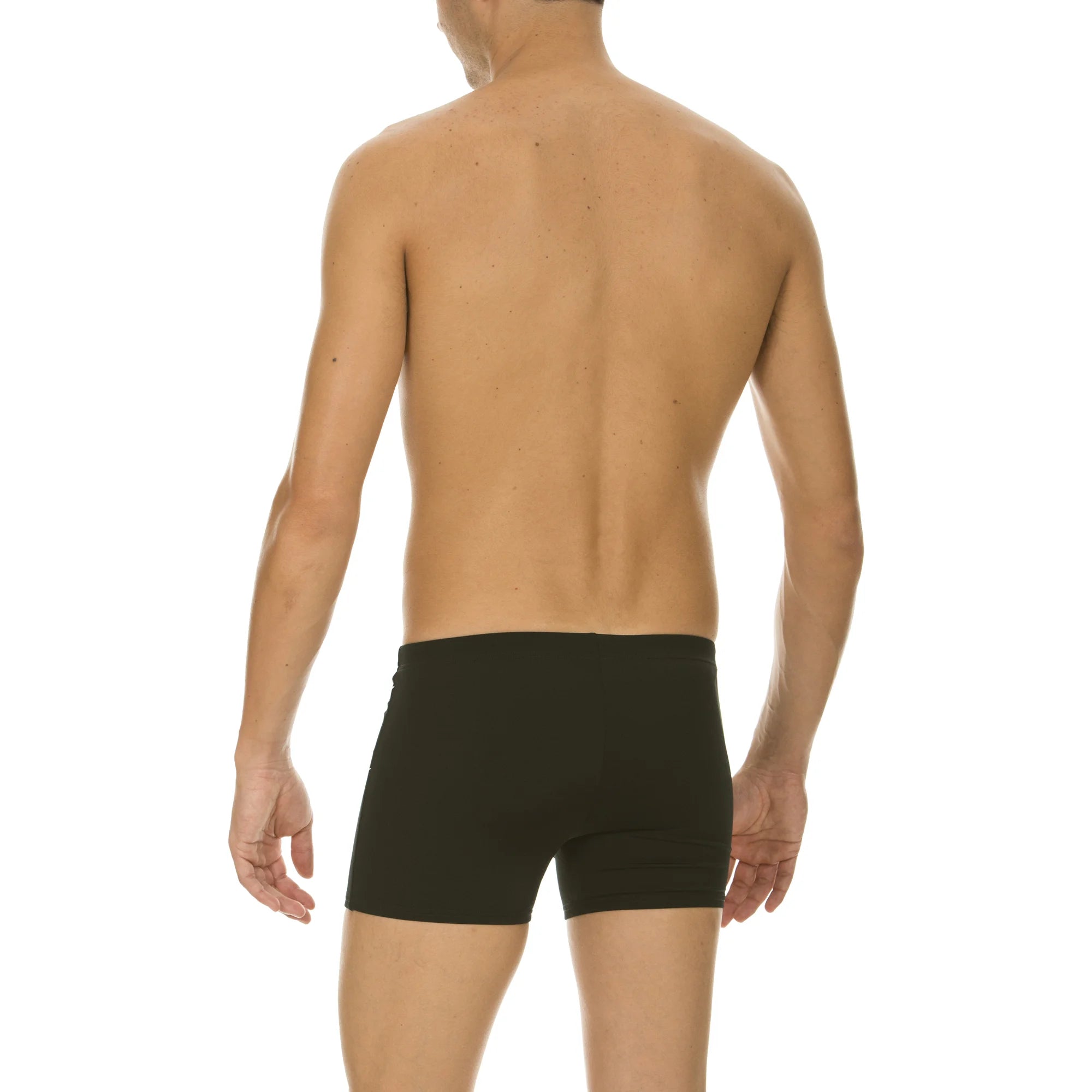 Arena Men Training Swim Shorts Wheelie Black Red White 27cm