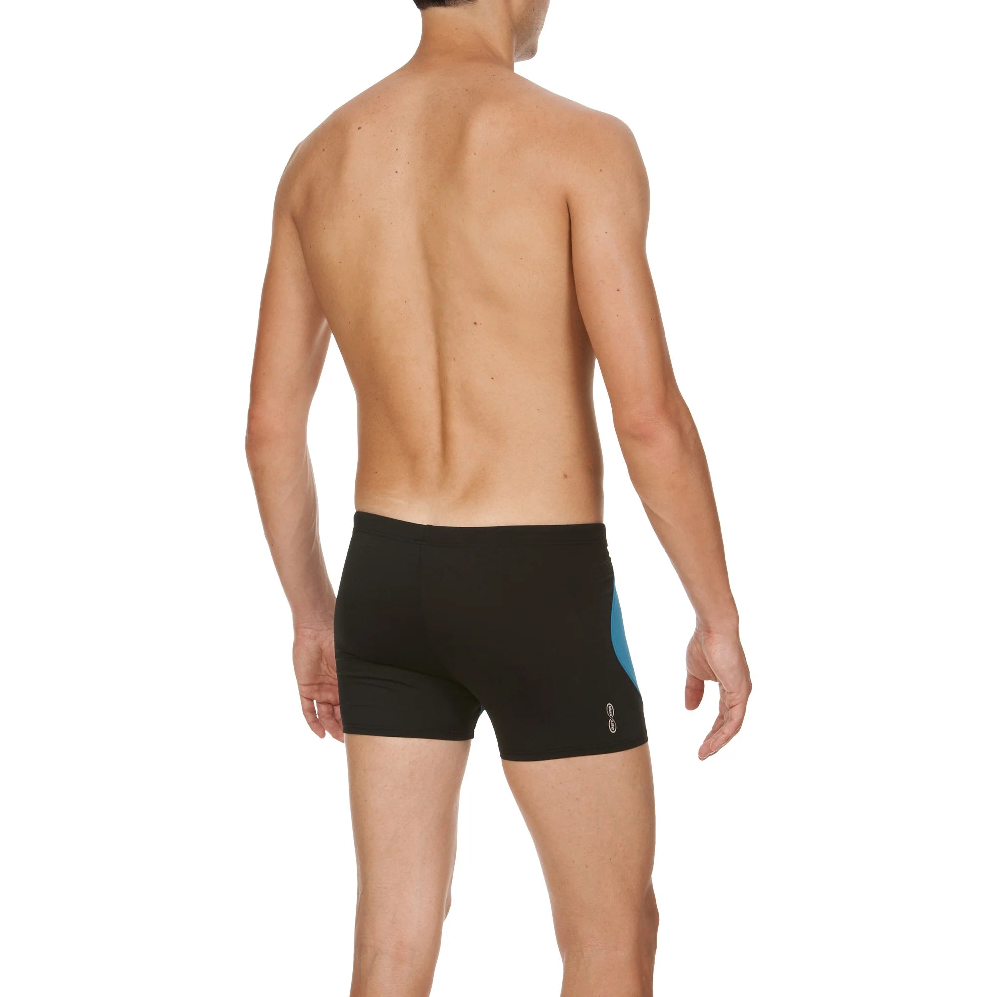 Arena Men Training Swim Shorts Slice Black Curacao 27cm