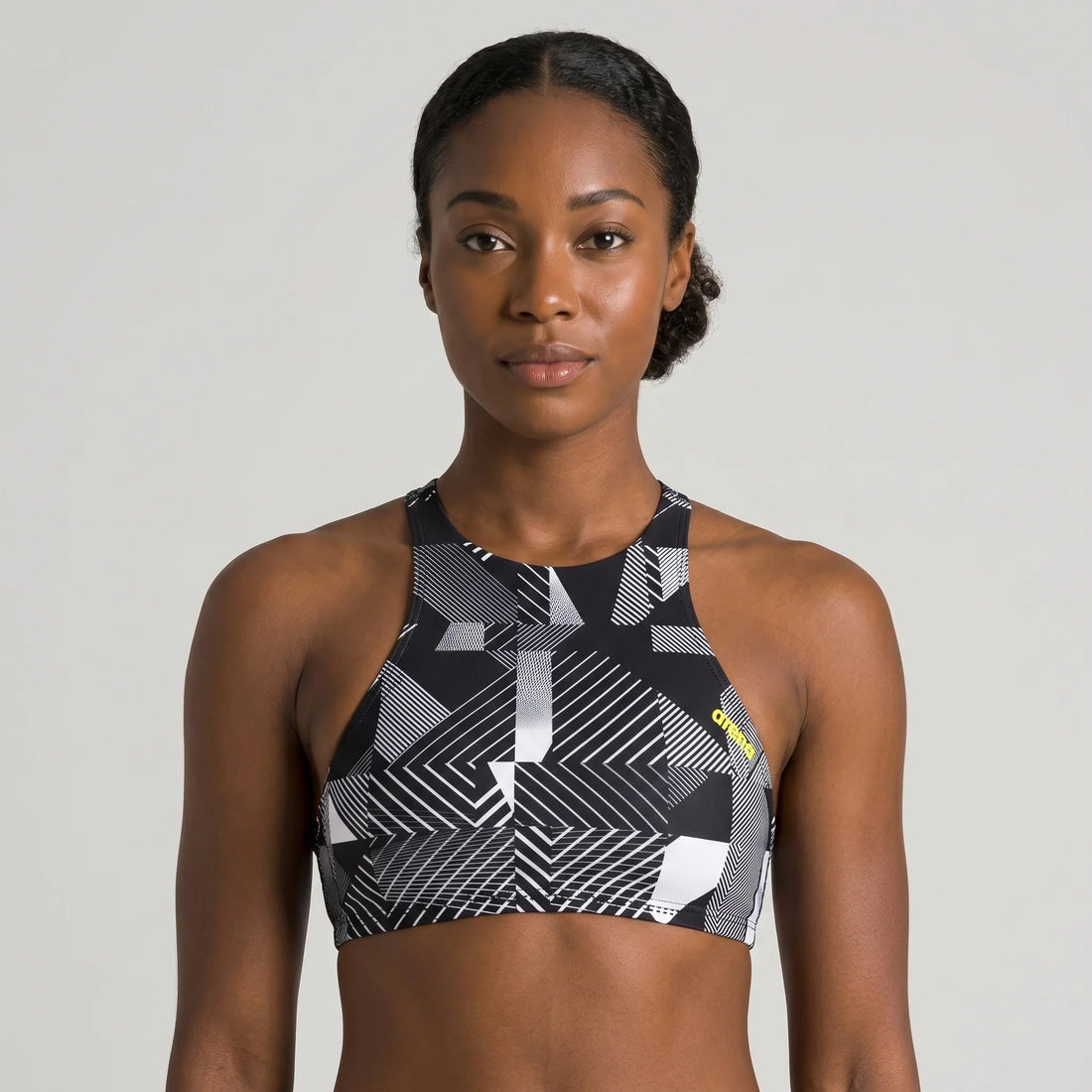 Black-Multi-Leaf / 2XS