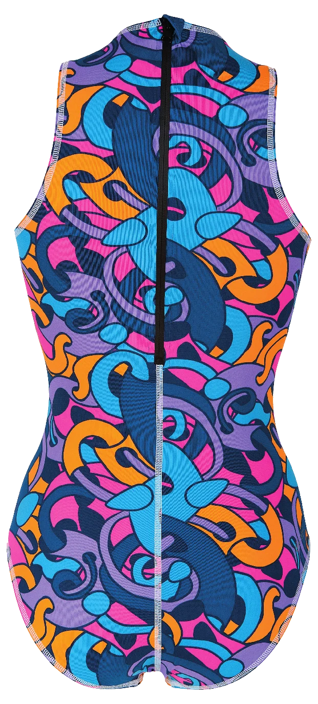 Arena Women Training Swimwear One Piece Waterpolo Cores
