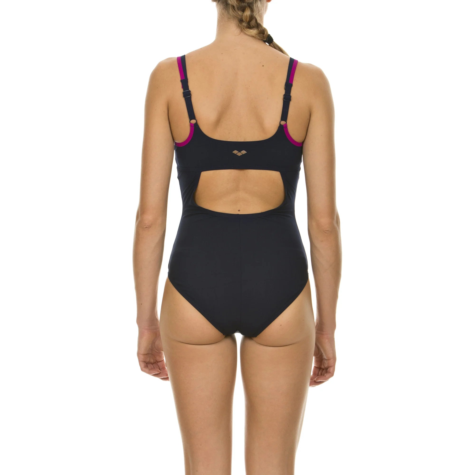 Arena Women Training Swimwear One Piece Bodylift Shapewear Spice Strap Back