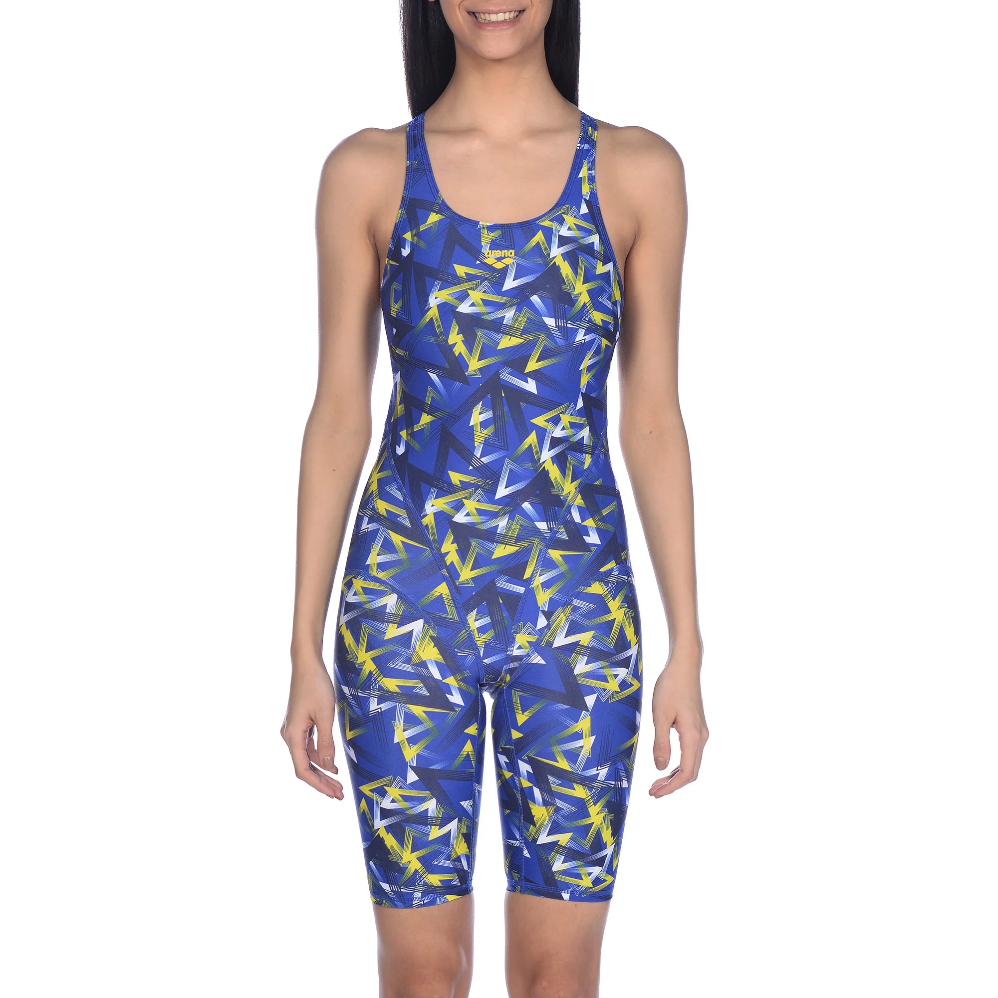 Arena Women Training Swimwear One Piece Full Body Power Triangle