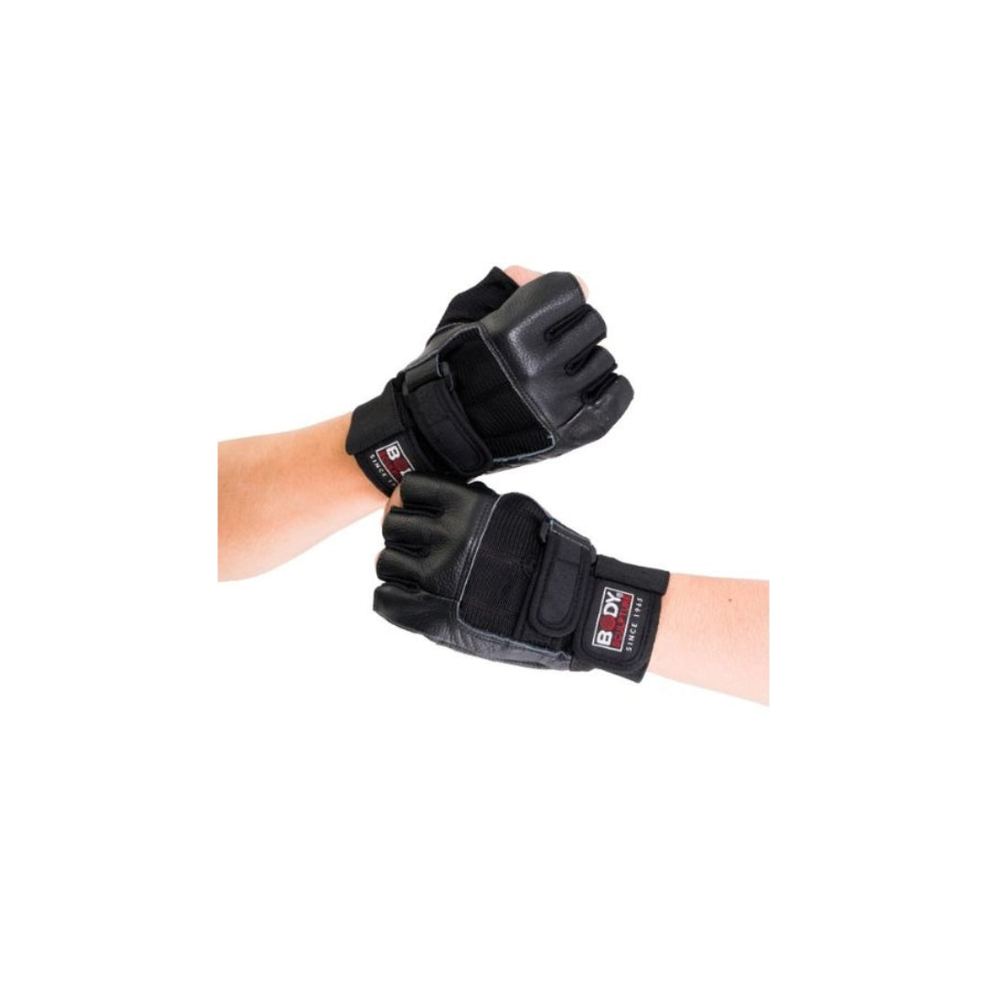 Bodysculpture Spandex / Leather Fitness Gloves