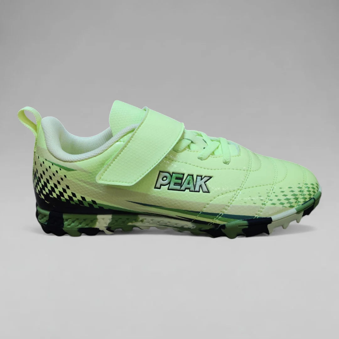 Peak Kids Hurricane Turf Velcro Soccer Shoes