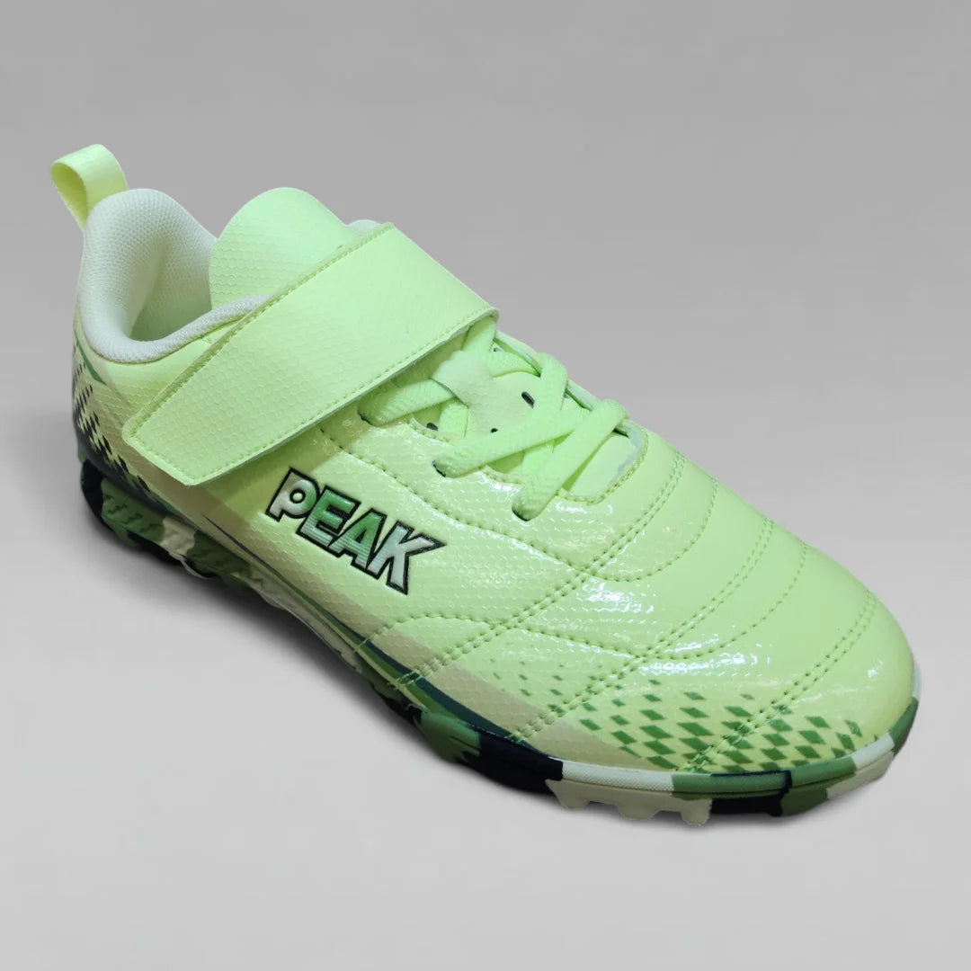 Peak Kids Hurricane Turf Velcro Soccer Shoes