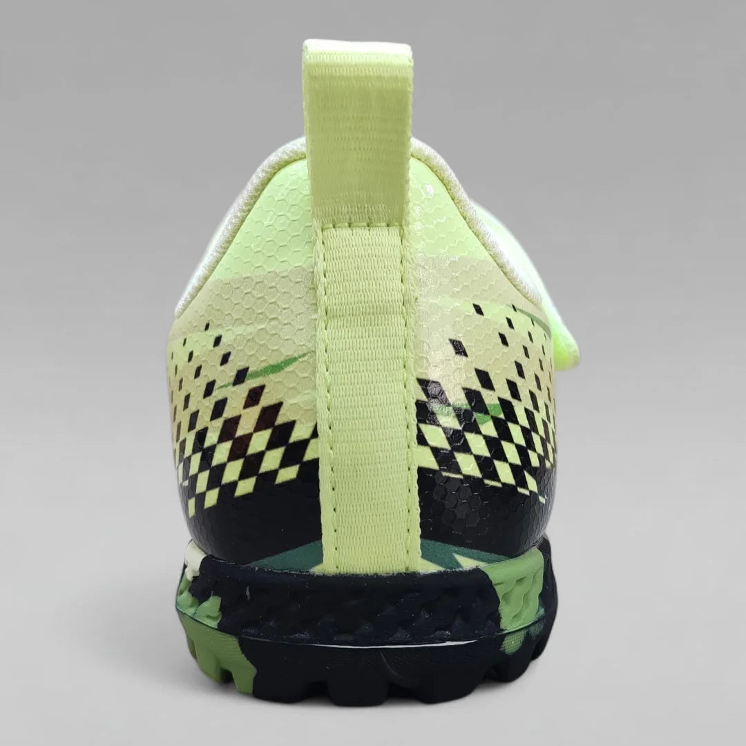Peak Kids Hurricane Turf Velcro Soccer Shoes