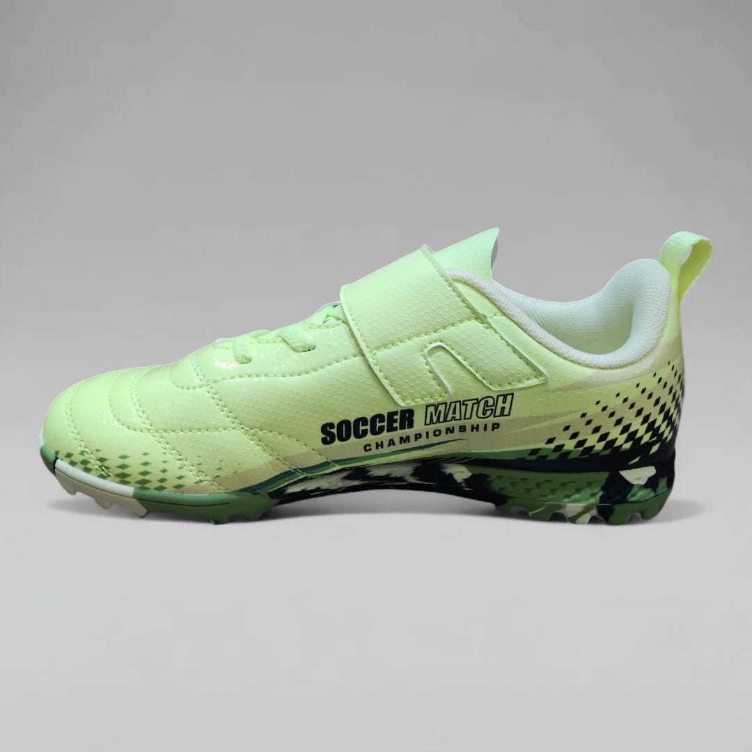 Peak Kids Hurricane Turf Velcro Soccer Shoes