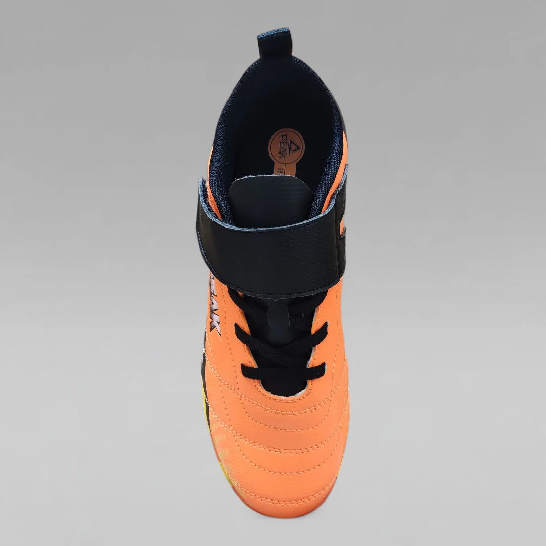 Peak Kids Hurricane Turf Velcro Soccer Shoes