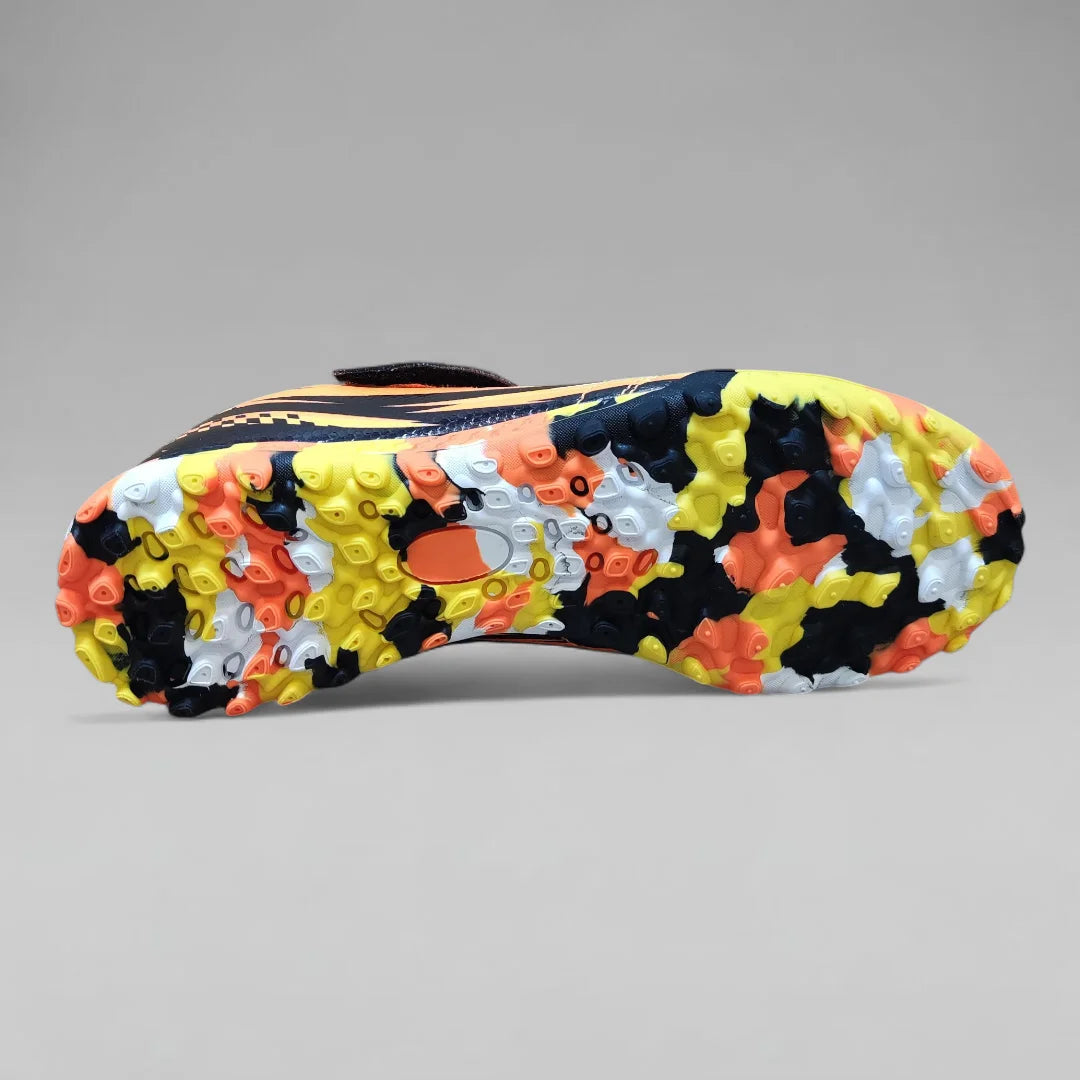 Peak Kids Hurricane Turf Velcro Soccer Shoes