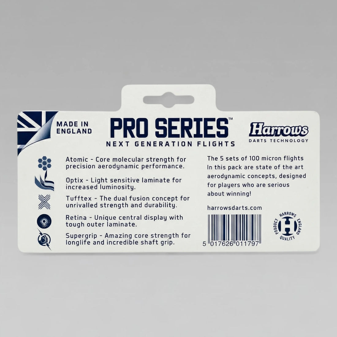 Harrows Pro Series Next Generation Flights Set Of 5