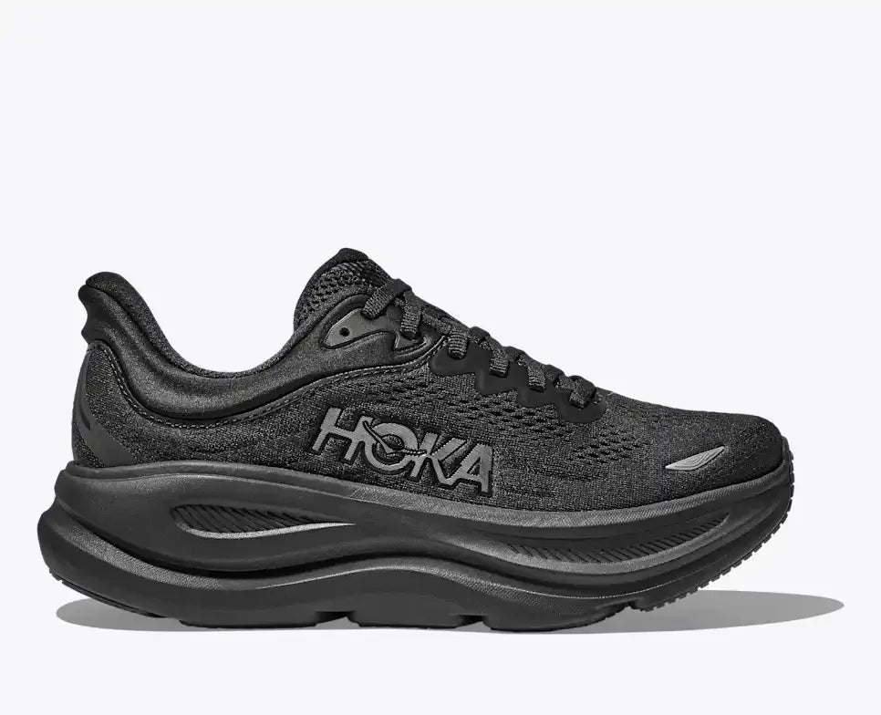 Hoka Men Running Shoes Bondi 9 Black