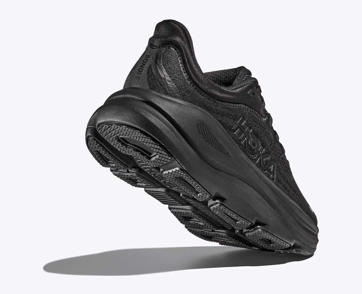 Hoka Men Running Shoes Bondi 9 Black