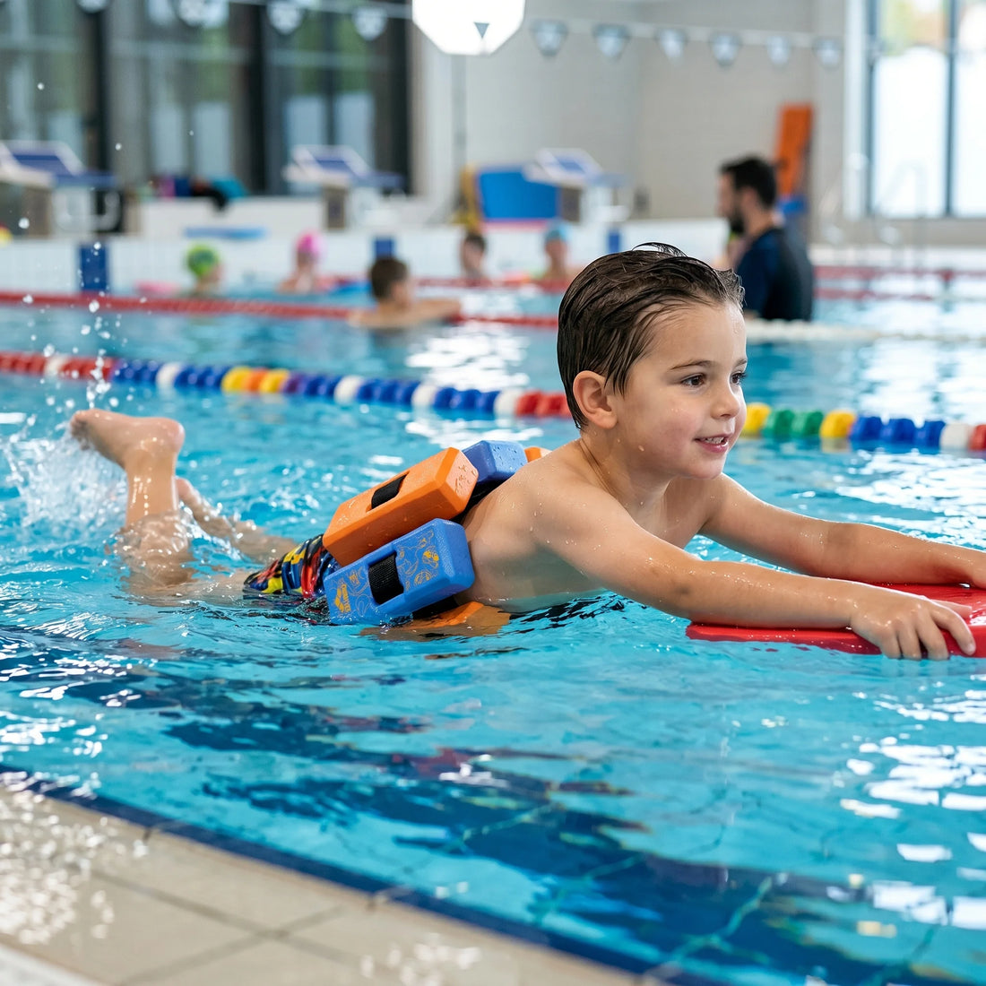 Arena Kids Floatation Belt 2 Training Tool Age 3-6YO Weight 18-30KG Size 24.5x51x4cm