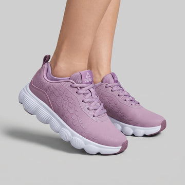 Peak Women Running Shoes P-Motive Lavender Scale Powder Purple