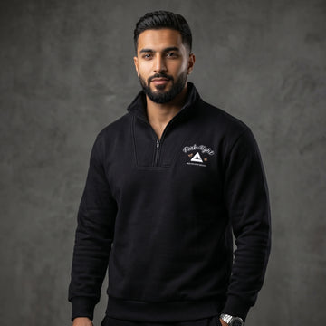 Peak Men Half Zipper Opened Sweatshirt