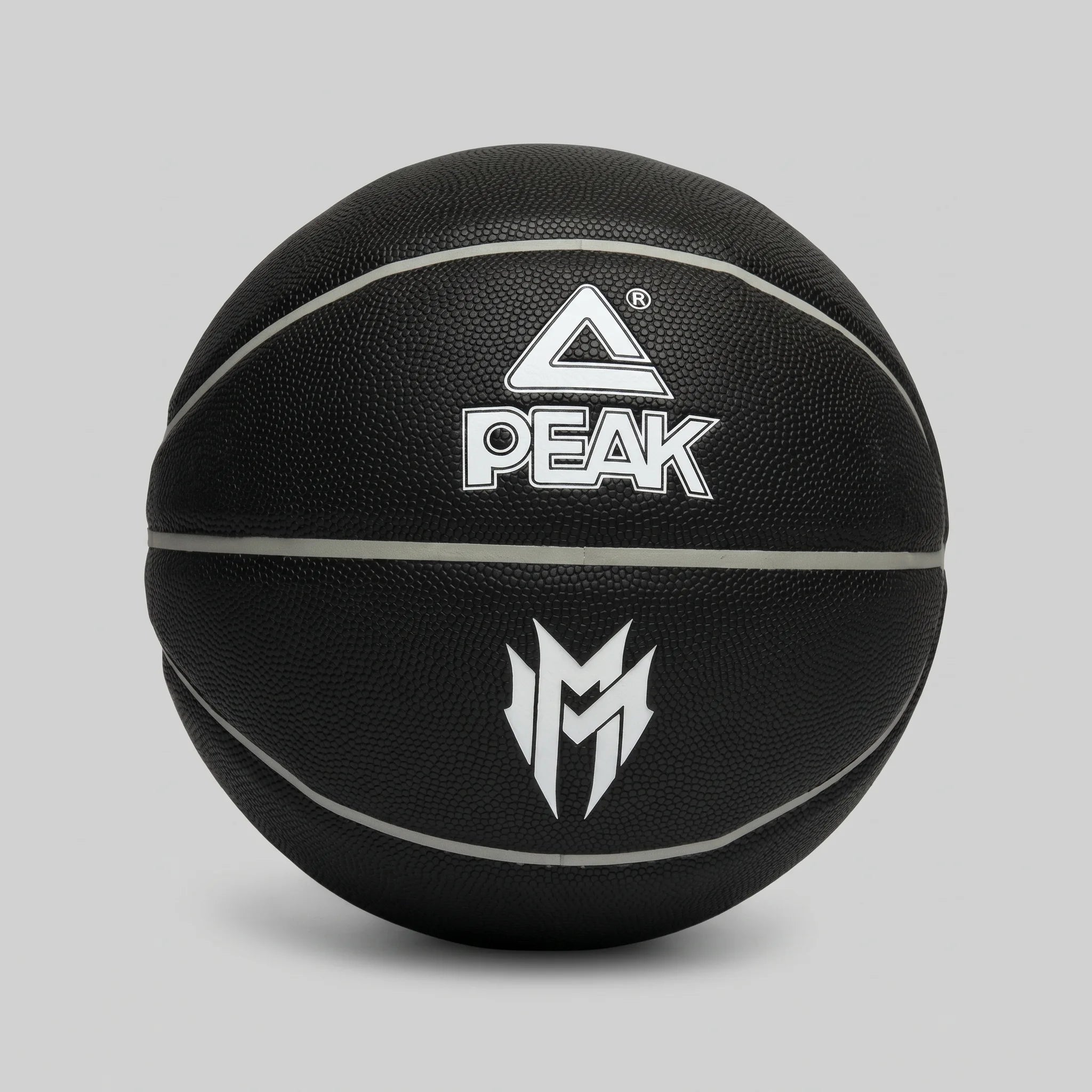 Peak Basketball Ball PU Malik Monk Indoor/Outdoor Black Size 7 + Free Bag & Pump