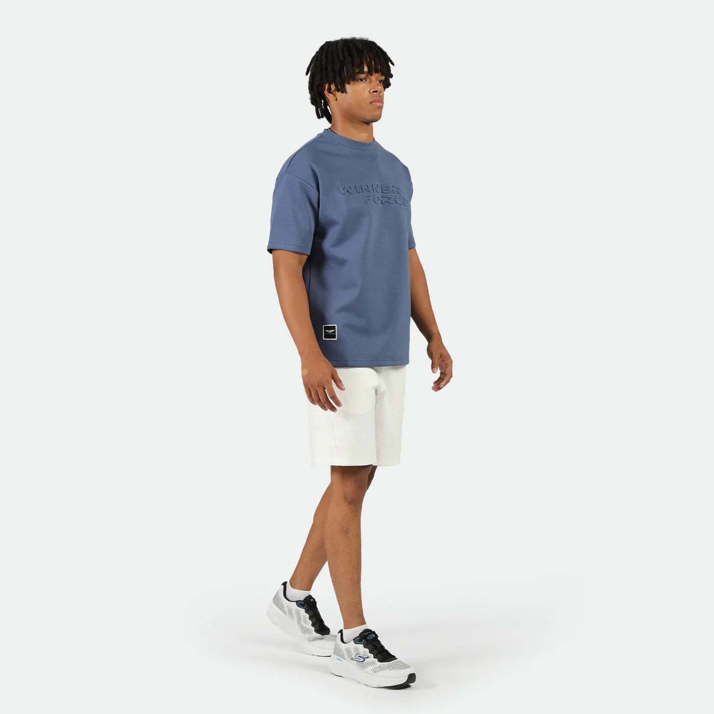 Winnerforce Men Go Beyond Bold T-Shirt (Blue Indigo)