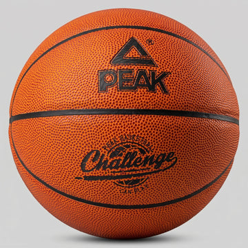 Peak Basketball Ball Challenge Indoor/Outdoor Brown Size 5,6,7 + Free Bag & Pump