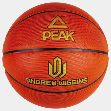 Peak Basketball Ball Microfiber Andrew Wiggins 22 Indoor Size 7 + Free Bag & Pump Q1261010