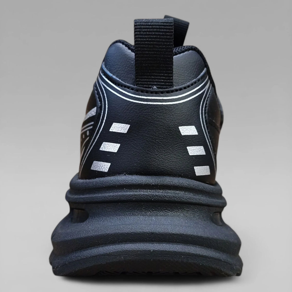 Peak Boys Casual Shoes Black Silver EK44490E