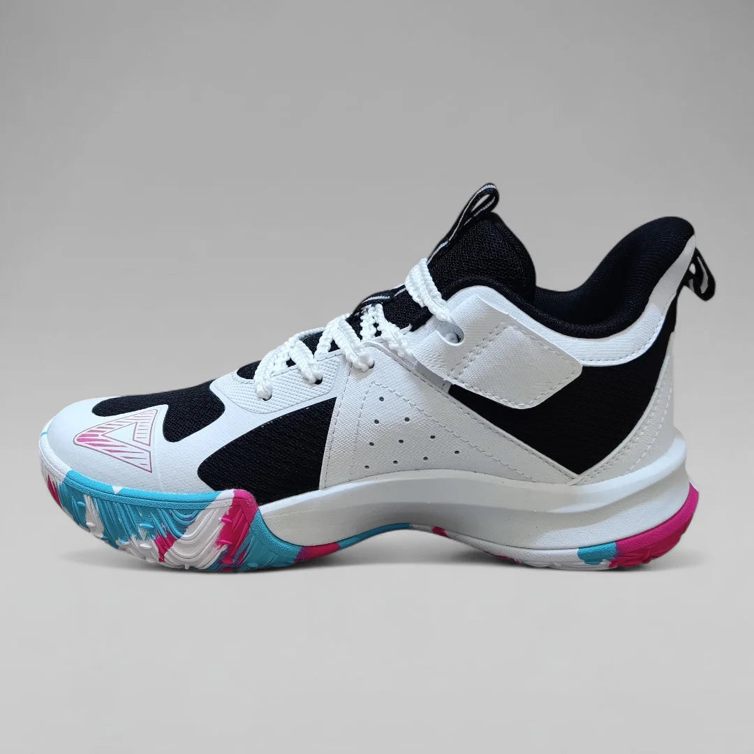 Peak Kids Basketball Shoes Rocker Black White EK53030A