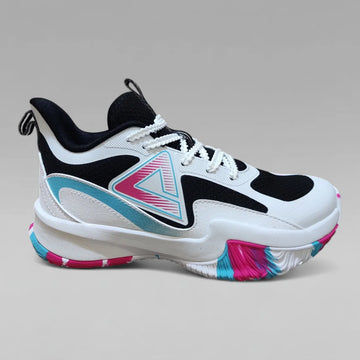 Peak Kids Basketball Shoes Rocker Black White EK53030A