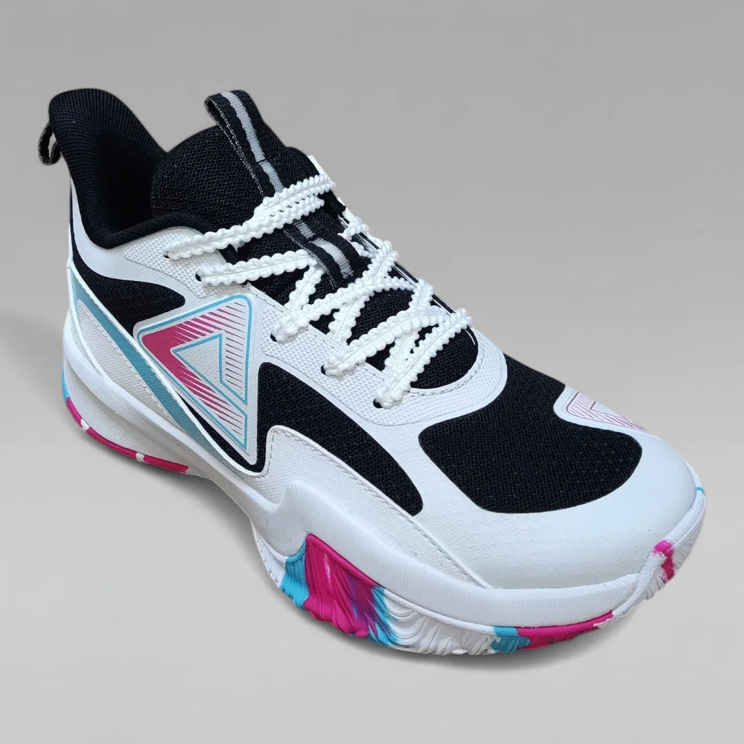 Peak Kids Basketball Shoes Rocker Black White EK53030A