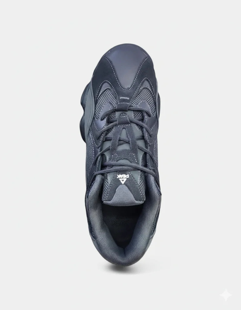 Peak Men Basketball Culture Casual Shoes Taichi Dark Grey Black