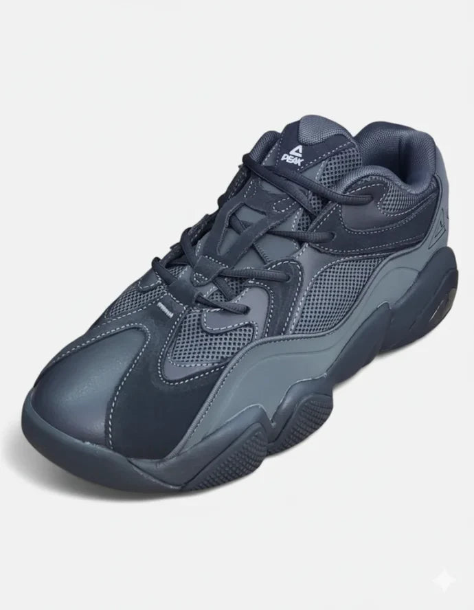 Peak Men Basketball Culture Casual Shoes Taichi Dark Grey Black 2026