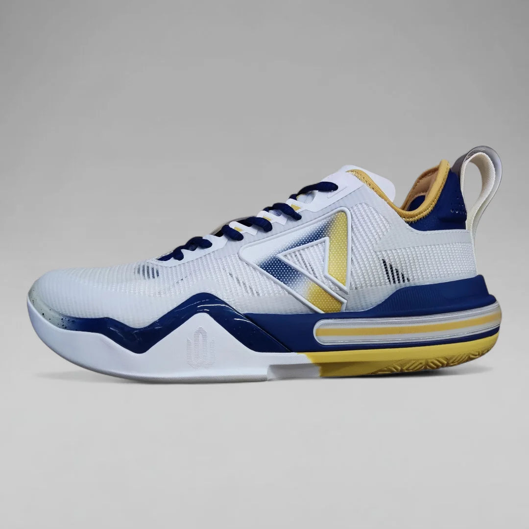 Peak Men Basketball Match Shoes Aw1 Taichi P-ultralight P-soon White Navy