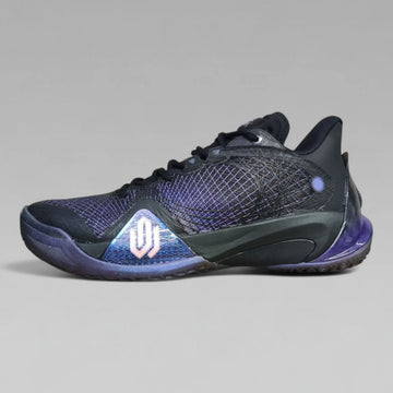 Peak Men Basketball Shoes Andrew Wiggins Talent 2 Taichi P-Soon Black Warrior Black Violet