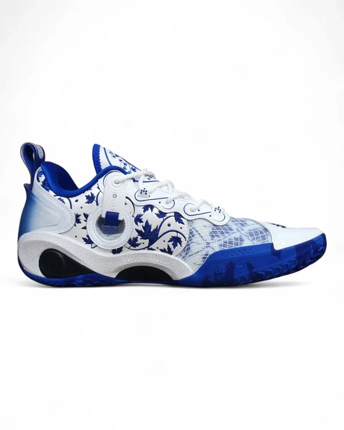 Peak Men Basketball Shoes AW3 Switch White Shining Blue