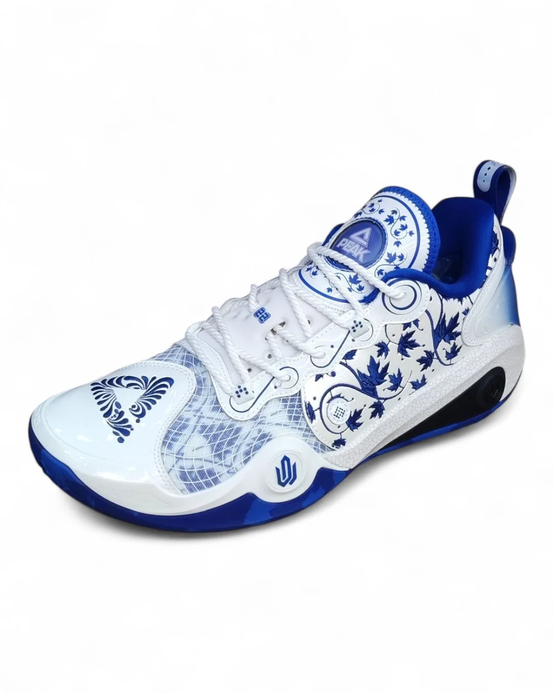Peak Men Basketball Shoes AW3 Switch White Shining Blue
