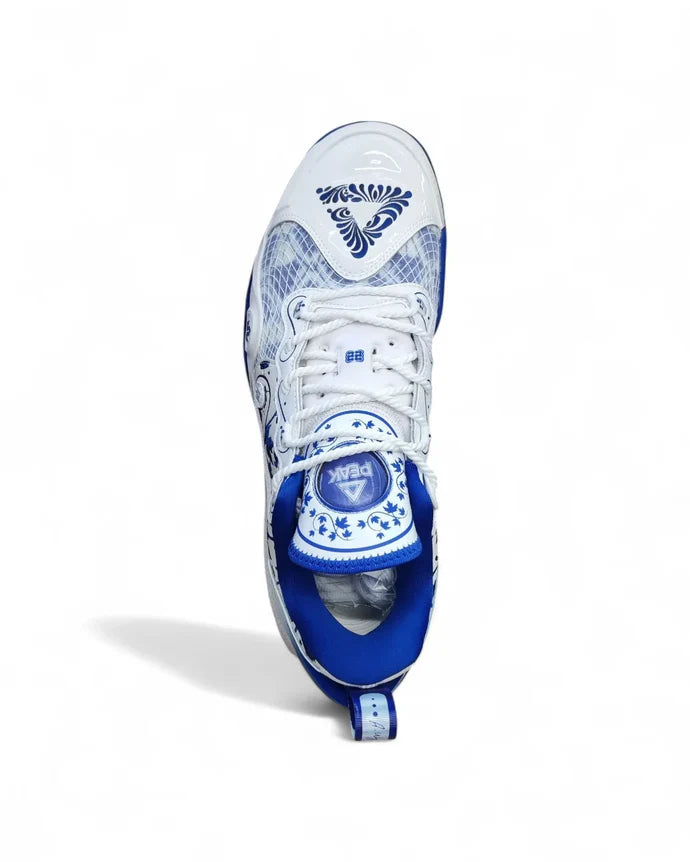 Peak Men Basketball Shoes AW3 Switch White Shining Blue