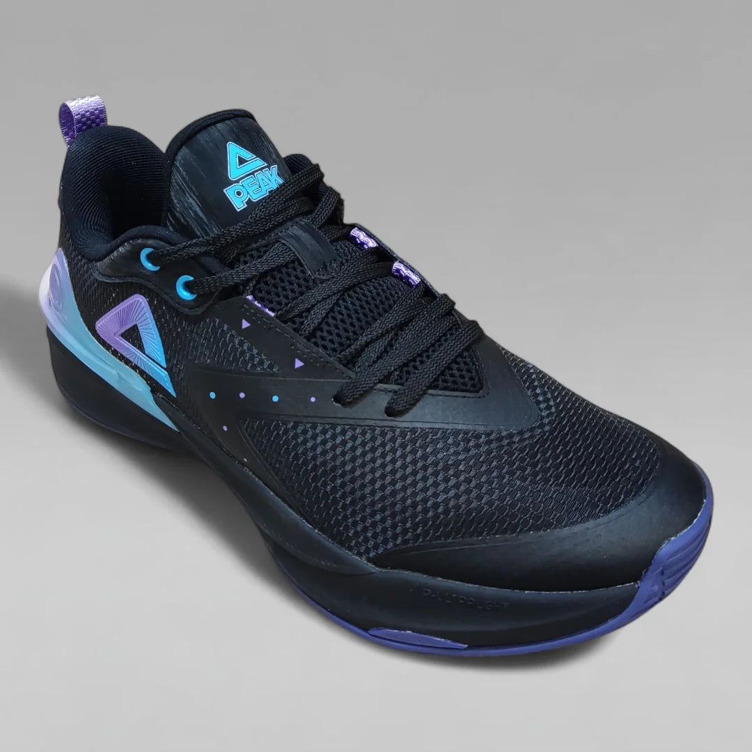 Peak Men Basketball Shoes Match Taichi P-Ultralight Black Royal EXT53251A