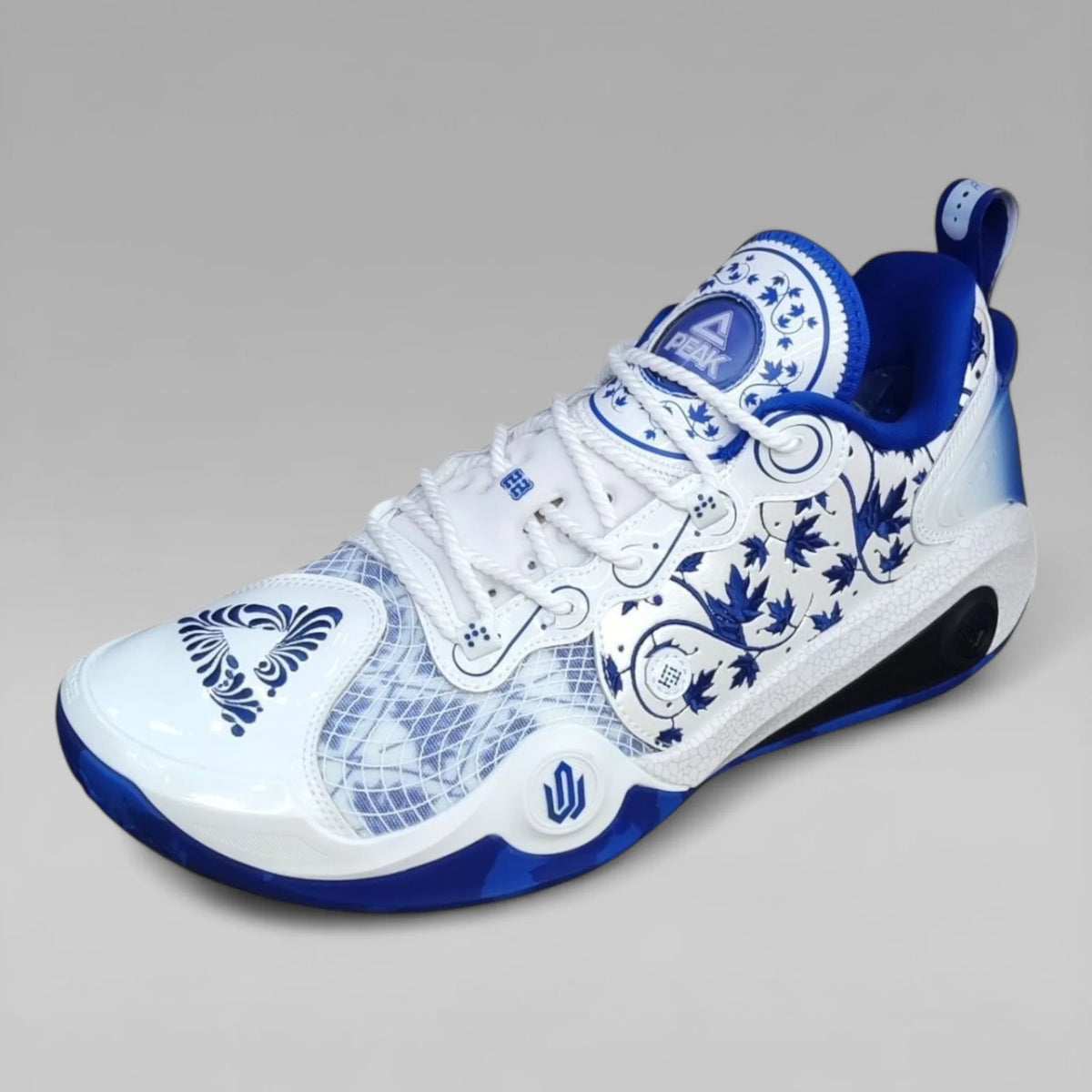 Peak Men Basketball Shoes Taichi AW3 Switch Limited Edition Blue And White Porcelain ET51063A