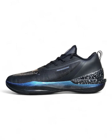 Peak Men Basketball Shoes Taichi Big Triangle 3.0 All Black Galaxy