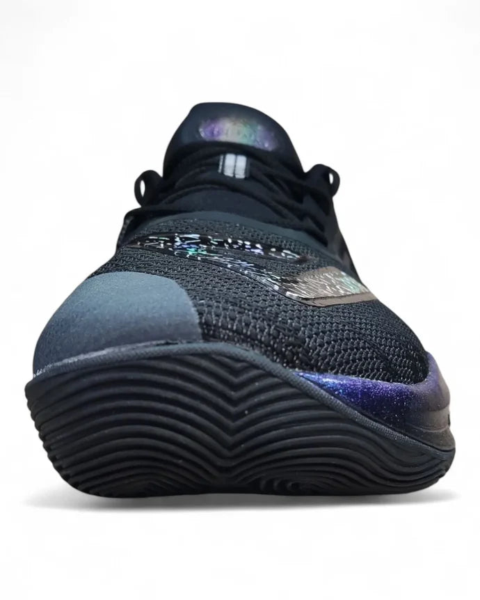 Peak Men Basketball Shoes Taichi Big Triangle 3.0 All Black Galaxy