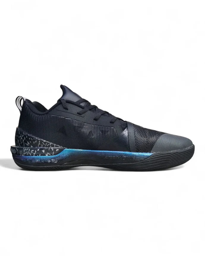 Peak Men Basketball Shoes Taichi Big Triangle 3.0 All Black Galaxy