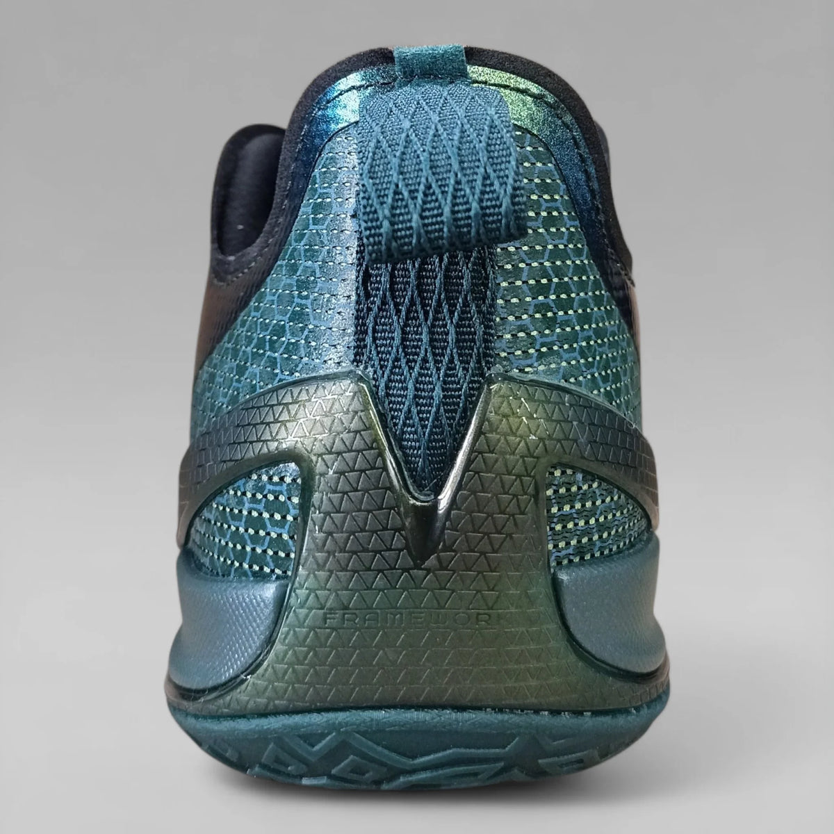 Peak Men Basketball Shoes Taichi Big Triangle Vault Of Heaven Black Green EXT263021A