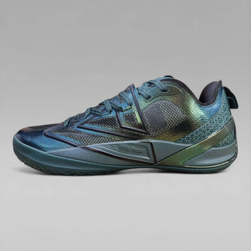Peak Men Basketball Shoes Taichi Big Triangle Vault Of Heaven Black Green EXT263021A