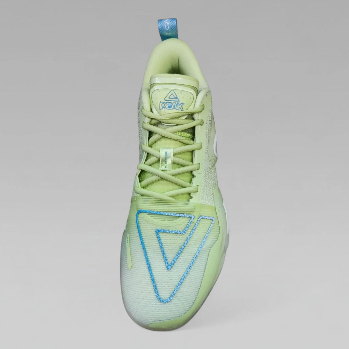 Peak Men Basketball Shoes Taichi P-POPUP Big Triangle 2.0 Limited Edition Glow In The Dark Green