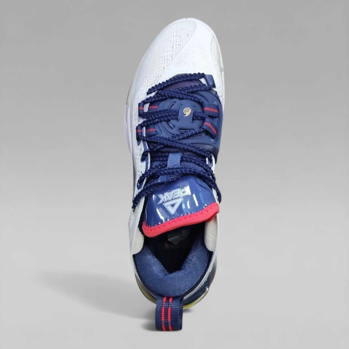 Peak Men Basketball Shoes Taichi P-Soon Flash 6 Jose Alvarado White Dark Blue ET44991A