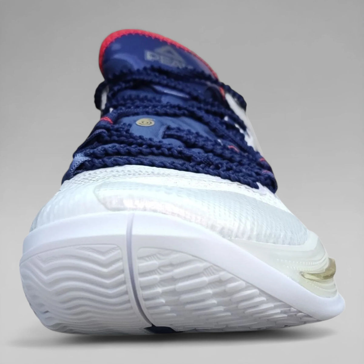 Peak Men Basketball Shoes Taichi P-Soon Flash 6 Jose Alvarado White Dark Blue ET44991A